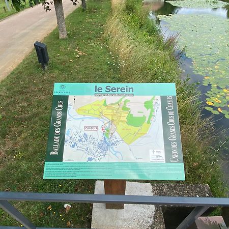 Le Merrain Gite Plein Coeur De Chablis Dış mekan fotoğraf